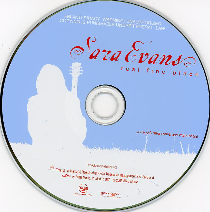 Sara Evans  Real Fine Place : CD